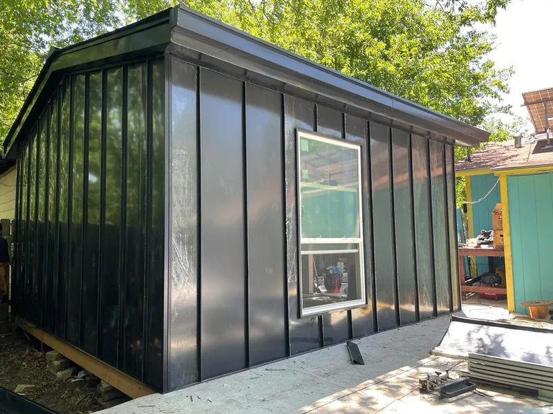 Black standing seam metal wall panels for Metal Roof Installation in Apache Junction